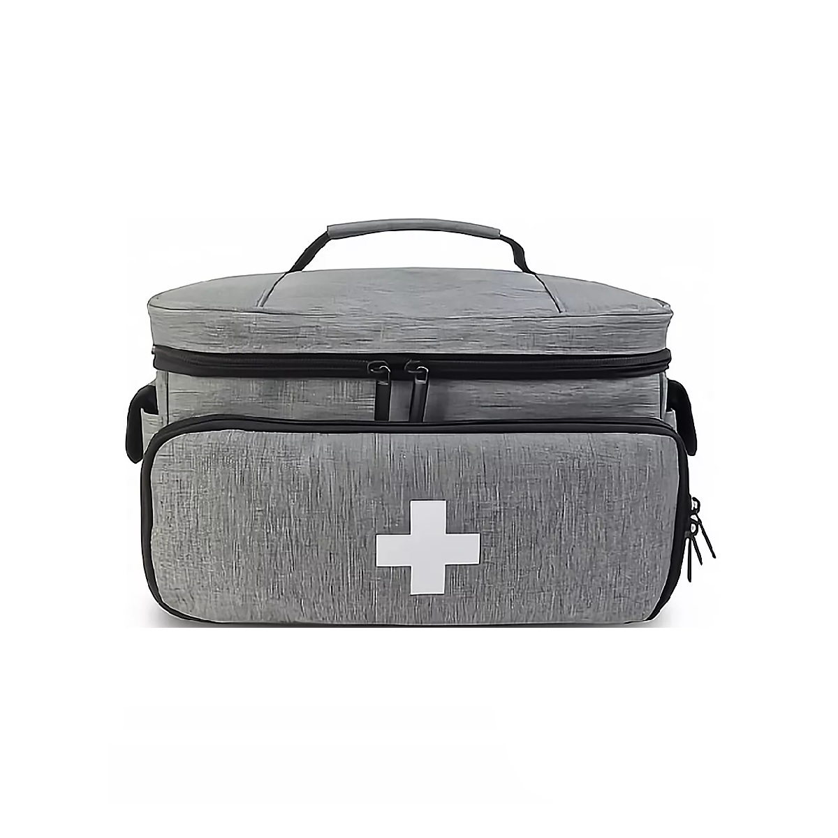 Botiquin Primeros Auxilios Médicos Portátiles, Gris