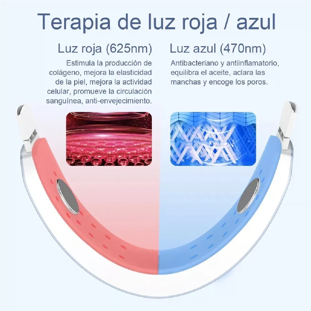 Reductor De Papada Ems, Fototerapia Led Facial