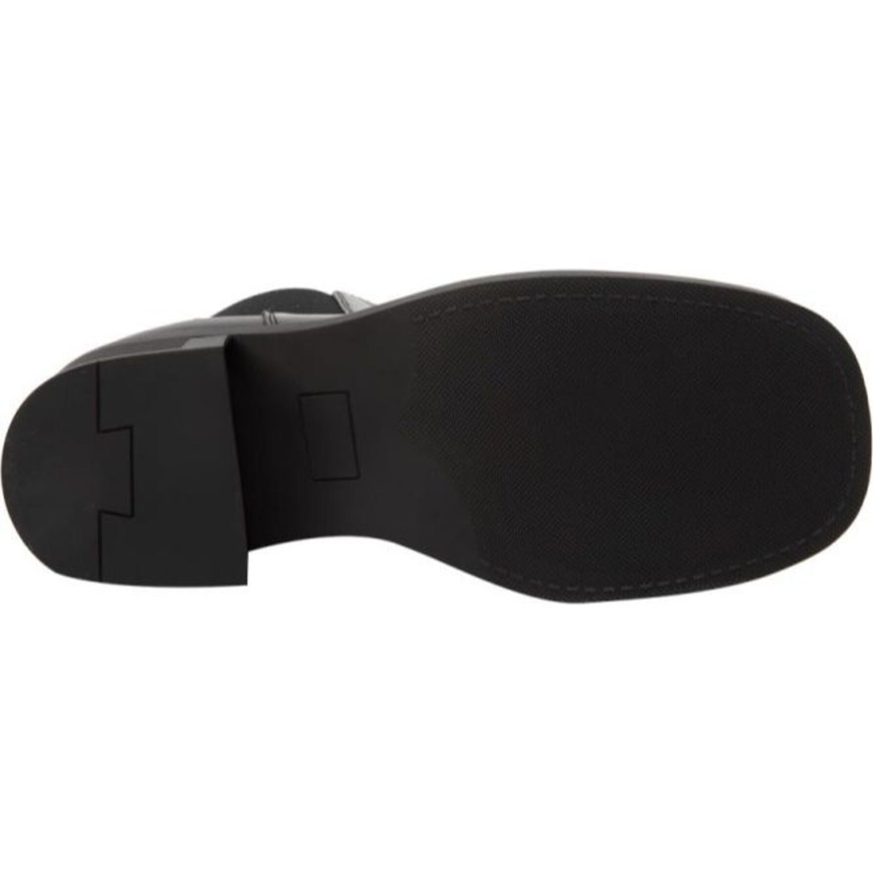 Bota para mujer, tipo botín, con cierre y elástico, acabado napa, marca Tierra Bendita, color negro 1141868