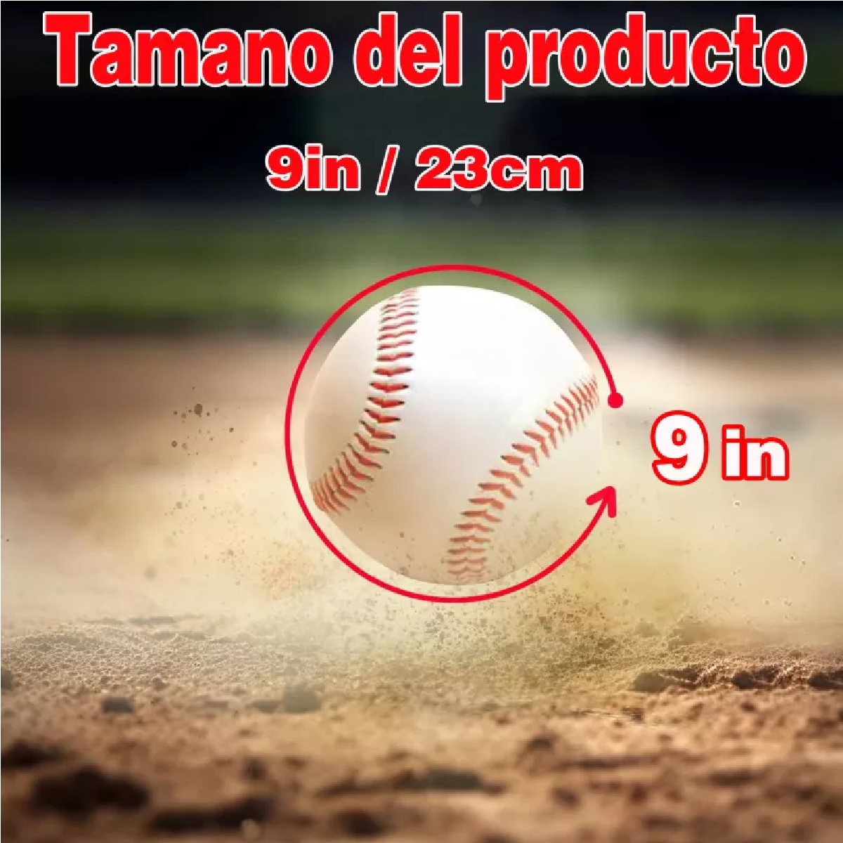 Pelota Softball Pelota Beisbol 10 Pelotas De Pvc 9 In