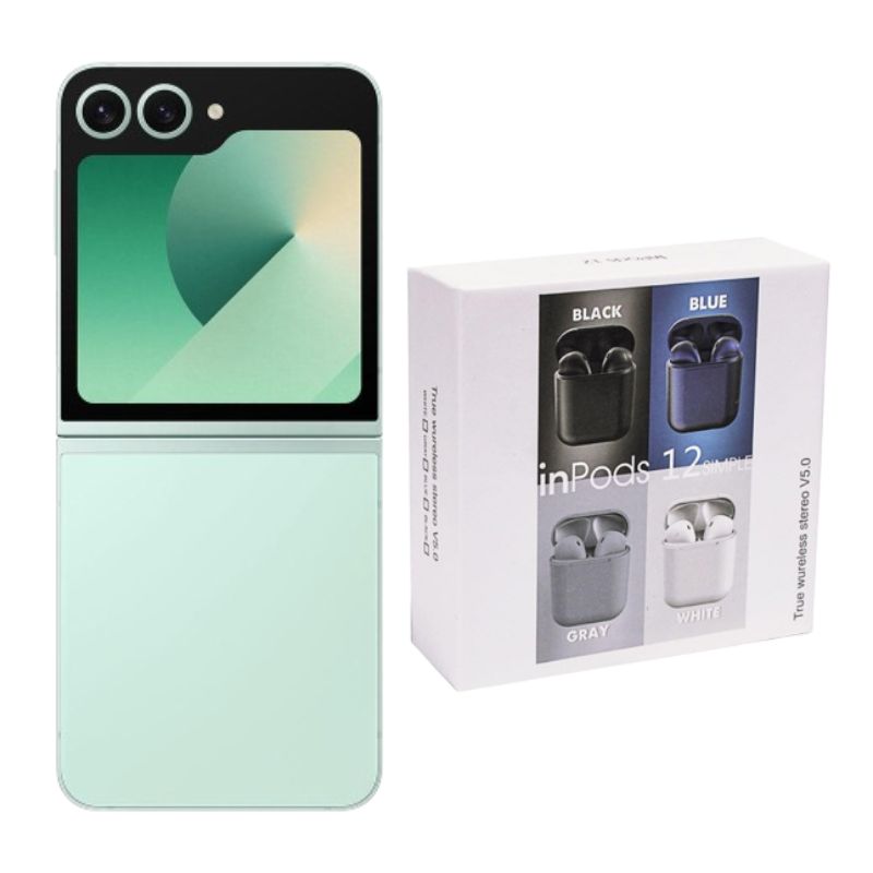 Galaxy Z Flip 6 256GB Verde Desbloqueado + Audifonos Genéricos