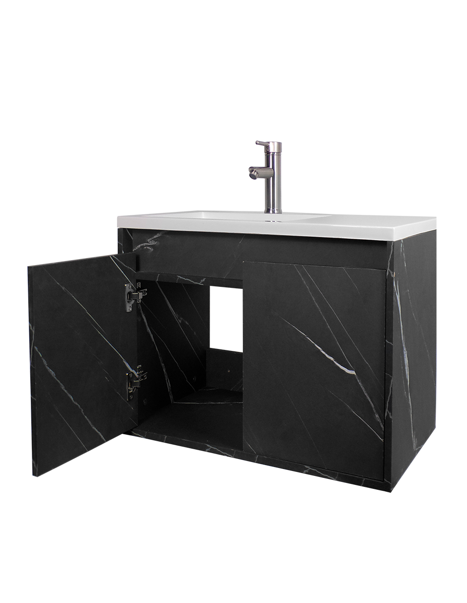 Gabinete De Baño RODRIGO Con Lavabo Y Llave Minimalista.