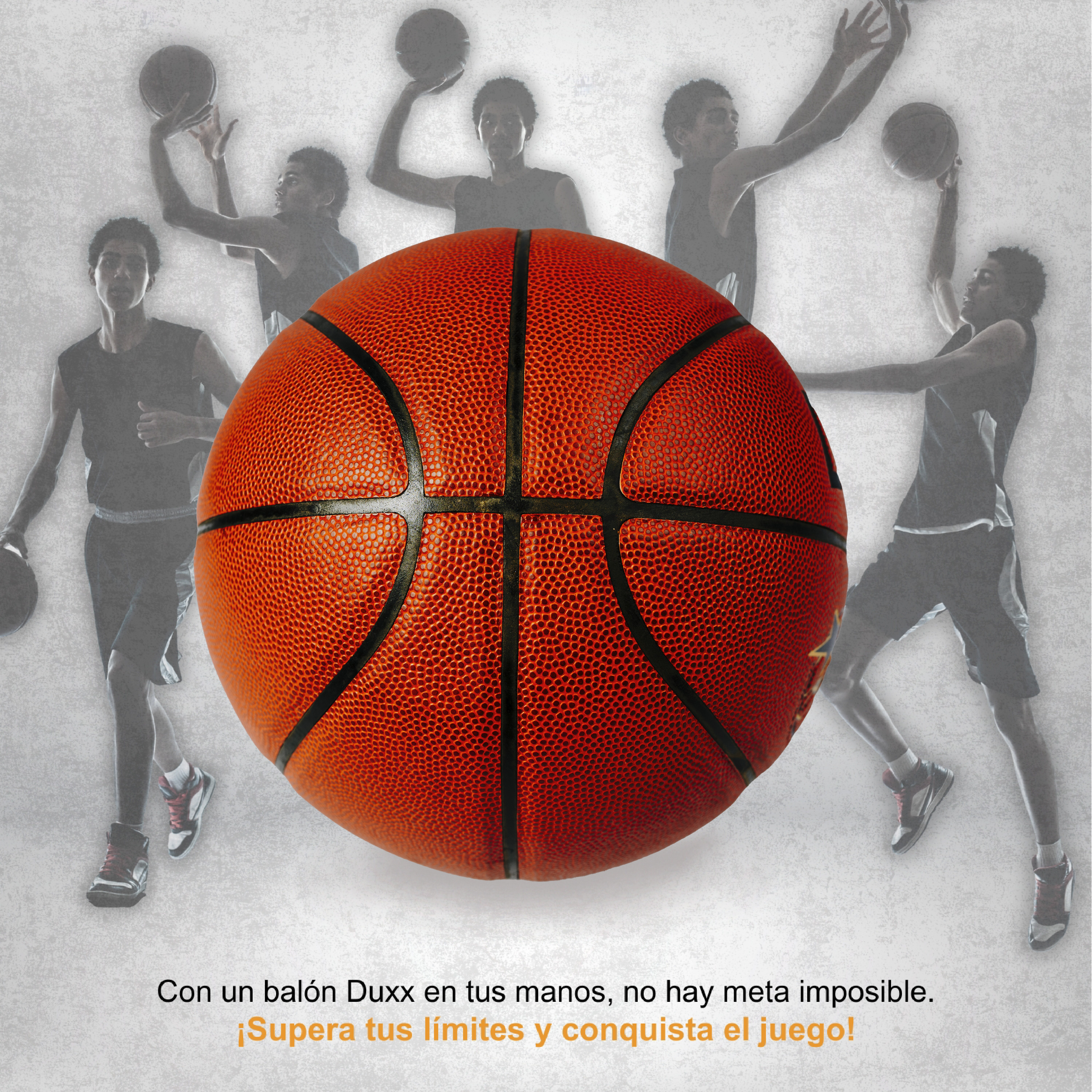 Balón Duxx de Basquetbol  #5 Piel Sintética (PU)