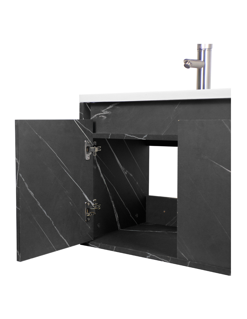 Gabinete De Baño RODRIGO Con Lavabo Y Llave Minimalista.