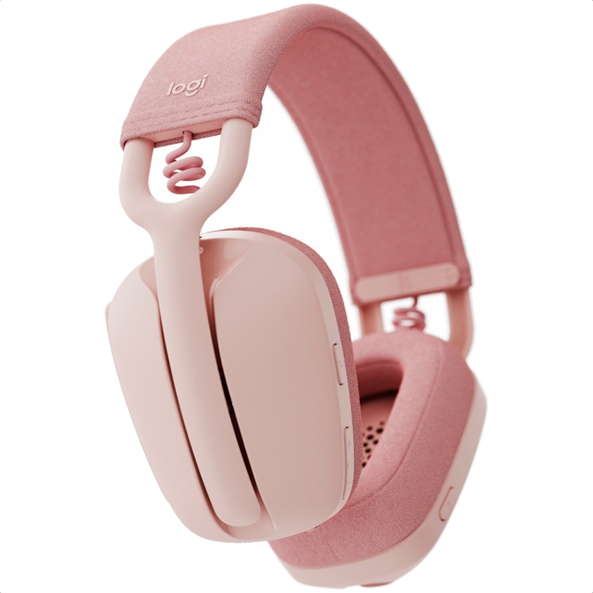 Diadema Logitech ZONE VIBE 100 Gamer Headset Bluetooth Y USB Rosa 981-001223