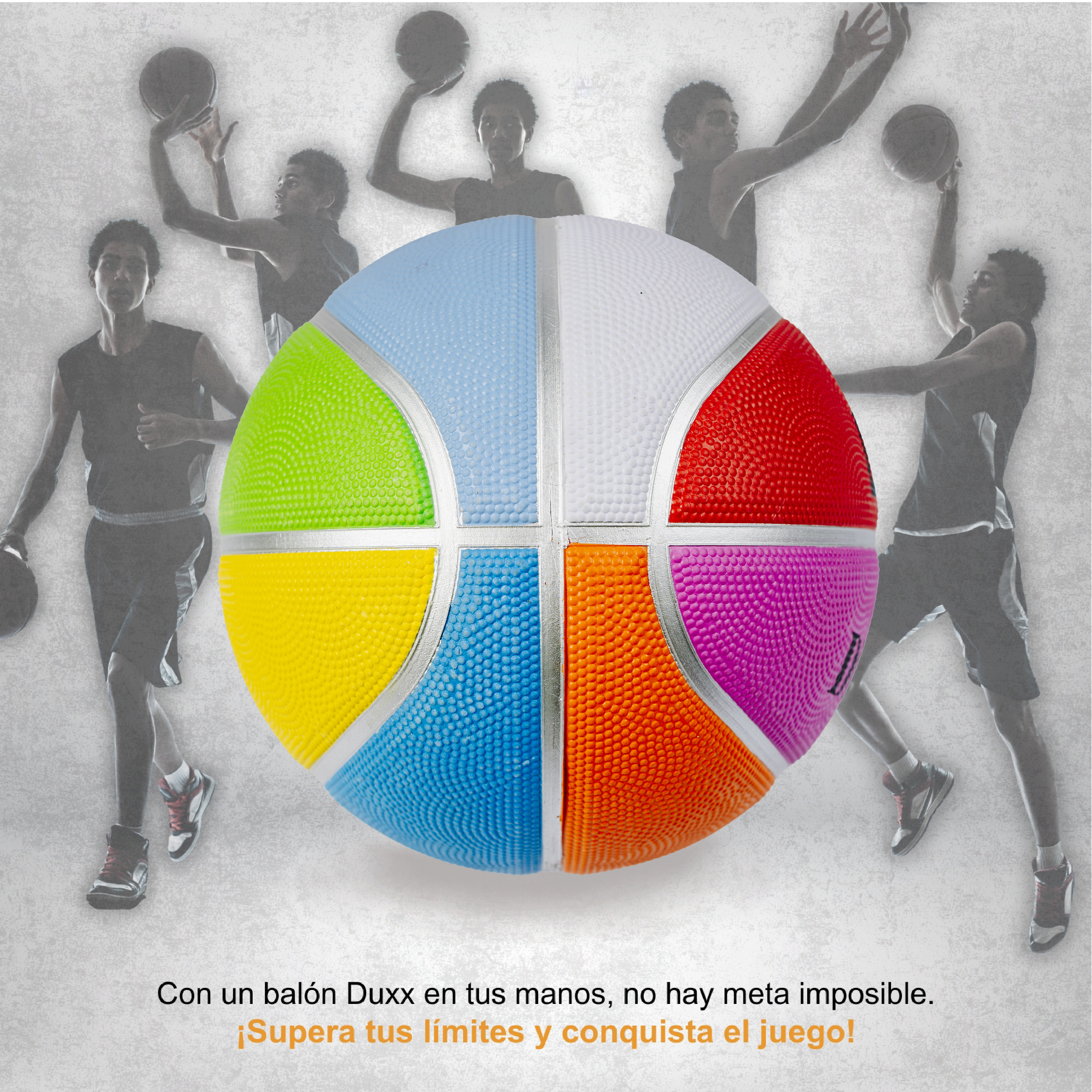 Balón Duxx de Basquetbol #5 Hule 