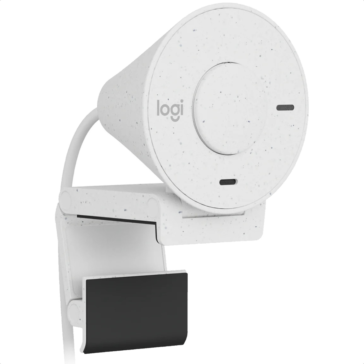 Camara Web Logitech BRIO 300 USB-C Full HD 1080P 2MP Microfono Blanco Crudo 960-001440