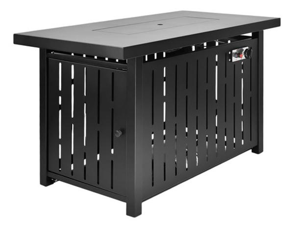 Mesa Fogata Pozo Gas Propano 43 Pulgadas Protector Viento