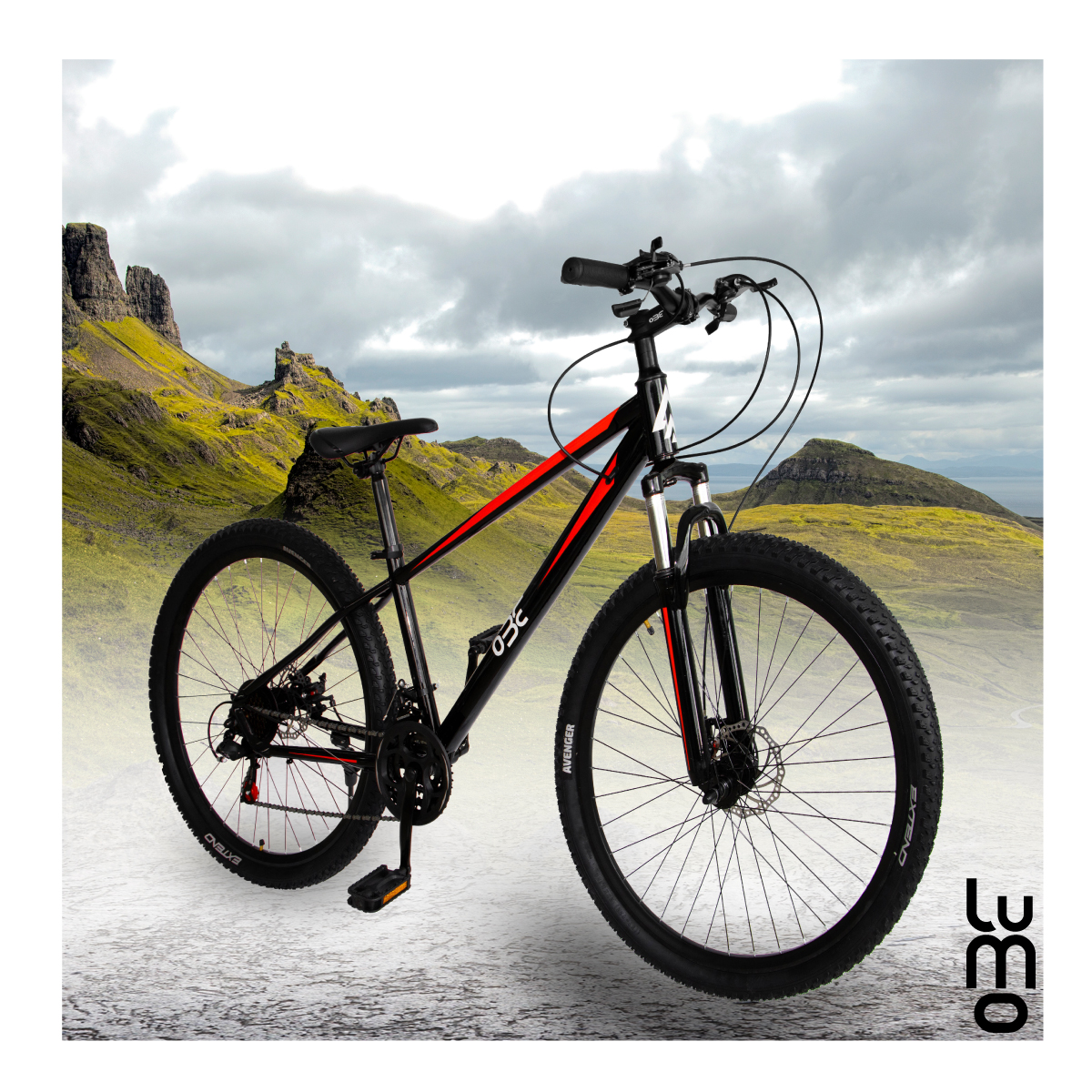 Bicicleta de Montaña R29 Acero 21 velocidades Reforzada