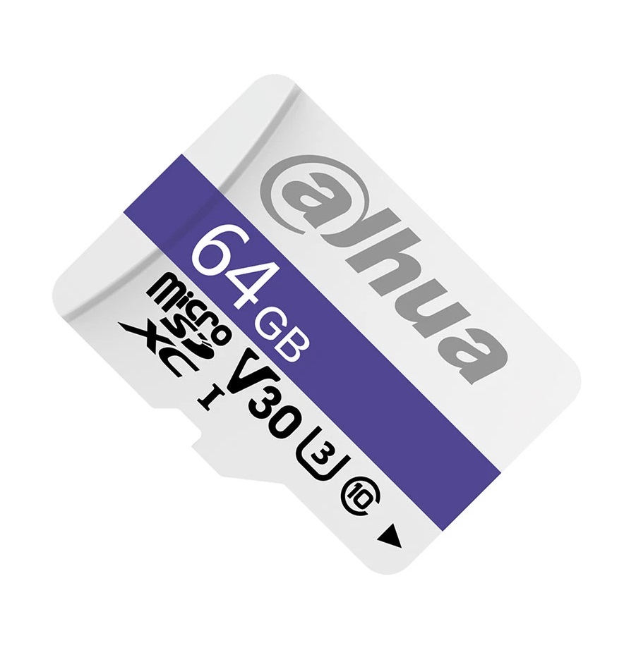 DAHUA MICRO SD 64GB C/ADAP C10 U3 V30 C100A-64GB