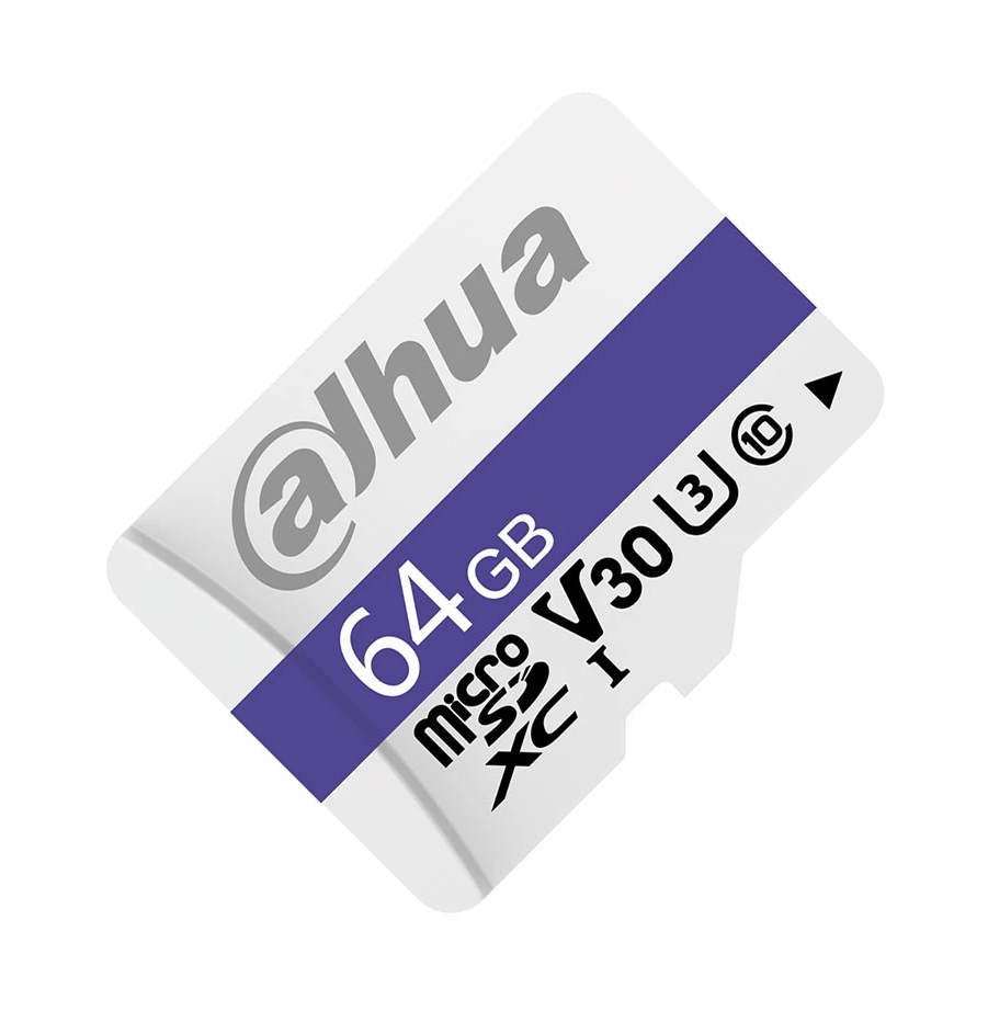 DAHUA MICRO SD 64GB C/ADAP C10 U3 V30 C100A-64GB