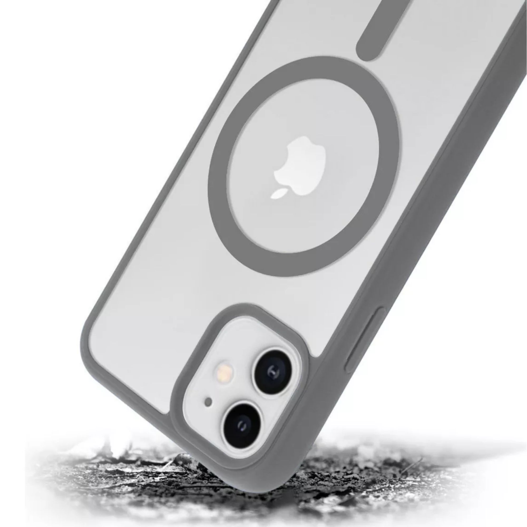 Kit Mica Cámara Para Iphone 16 + Funda Case Transparente para Iphone 16 pro / Titanio natural