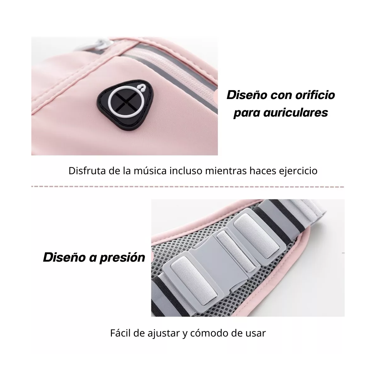 Riñonera Deportiva Ajustable, Cinturón, Bolsa De Fitness
