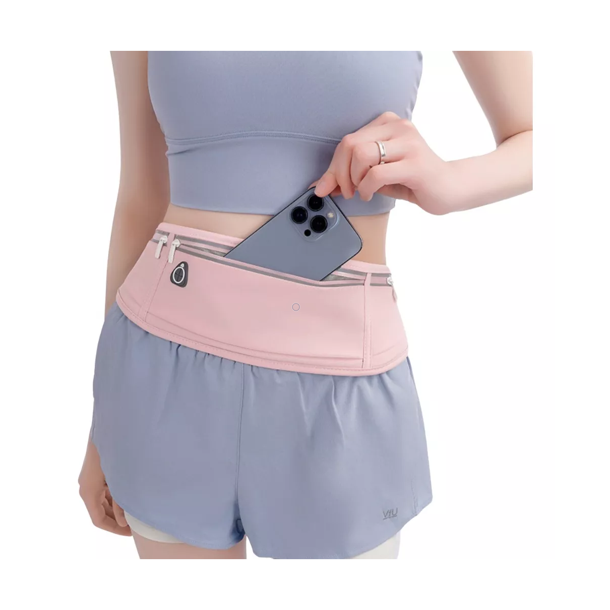 Riñonera Deportiva Ajustable, Cinturón, Bolsa De Fitness