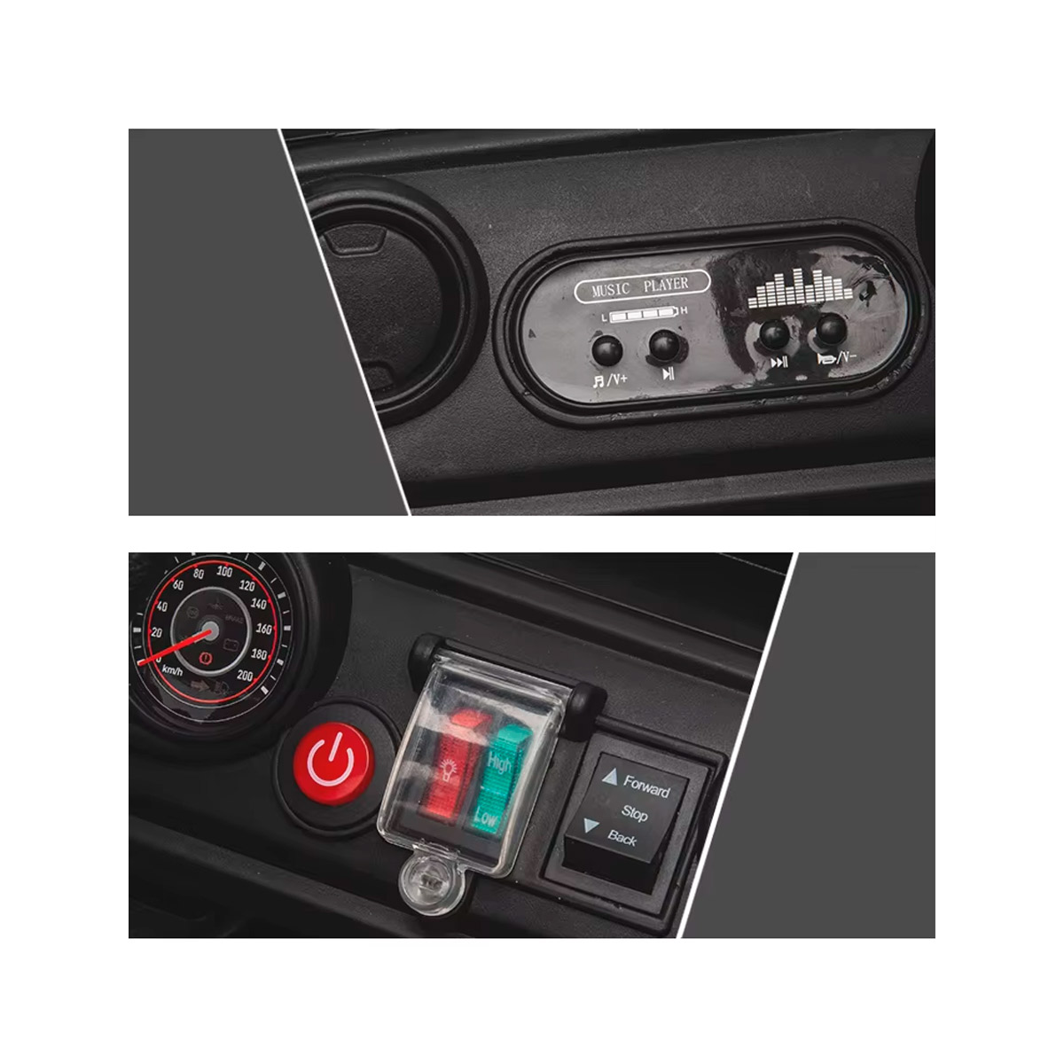 Montable Electrico Tipo Jeep X10A Rosa