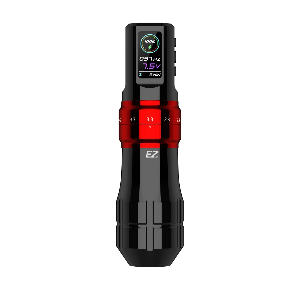  EZ P3 Pro pen rotativa para tatuar con stroke ajustable 2.00 a 4.5mm, máquina para microblading, tatuajes, scalp, cover de estrias