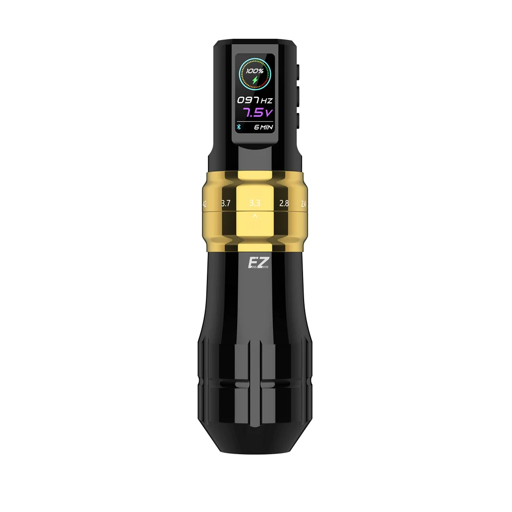  EZ P3 Pro pen rotativa para tatuar con stroke ajustable 2.00 a 4.5mm, máquina para microblading, tatuajes, scalp, cover de estrias