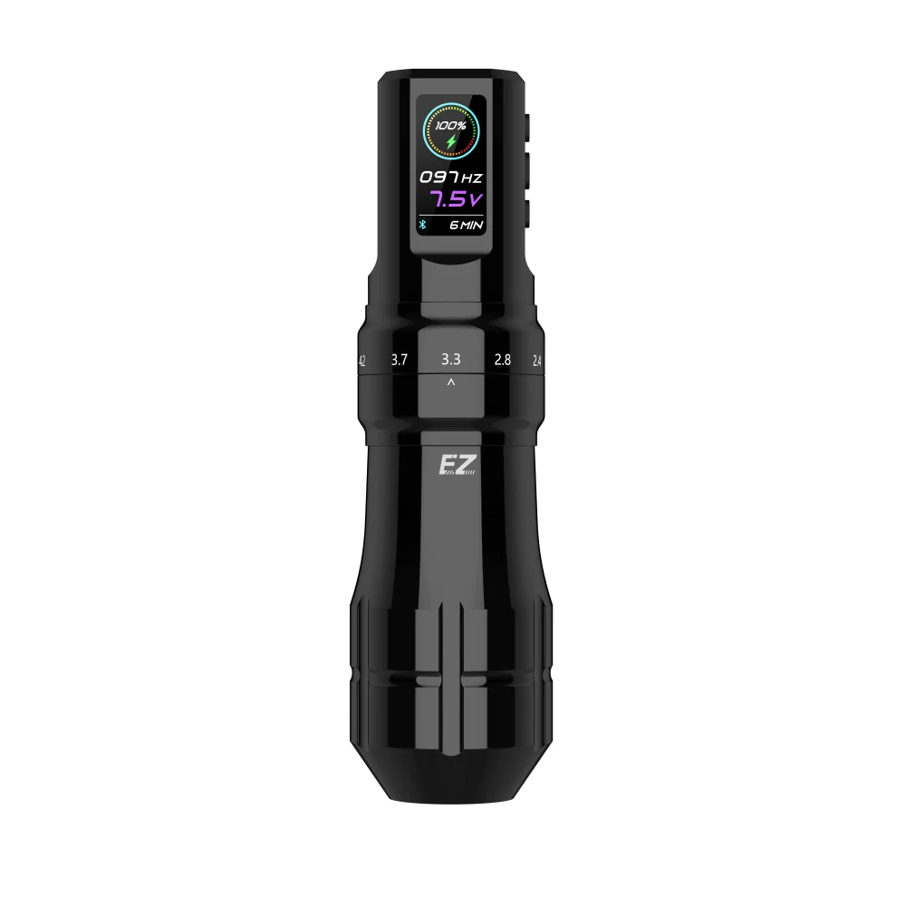  EZ P3 Pro pen rotativa para tatuar con stroke ajustable 2.00 a 4.5mm, máquina para microblading, tatuajes, scalp, cover de estrias