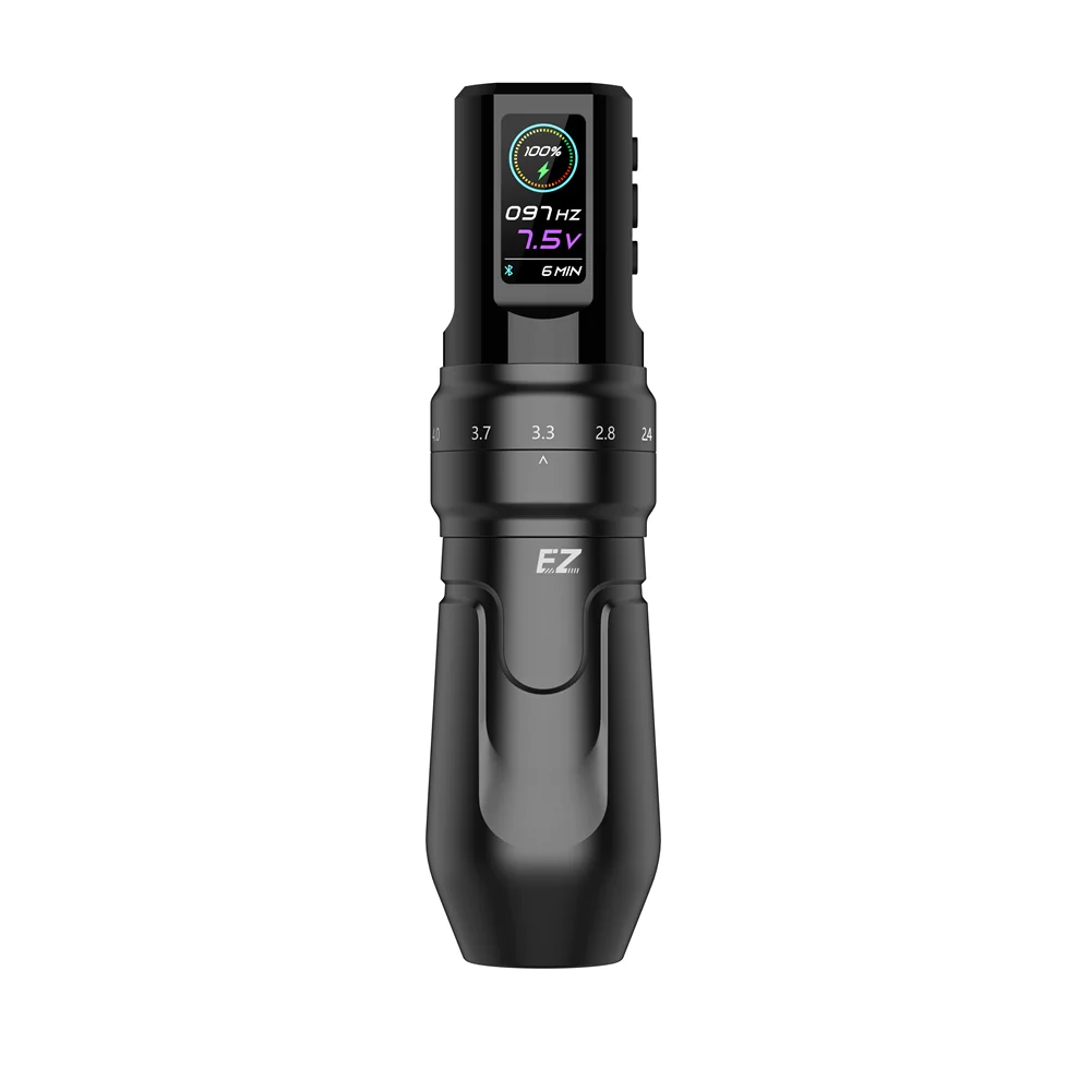  EZ P3 Pro pen rotativa para tatuar con stroke ajustable 2.00 a 4.5mm, máquina para microblading, tatuajes, scalp, cover de estrias