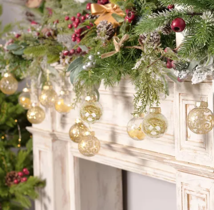 Esferas De Navidad Portafolio De 30 Unid Decoración Navideña