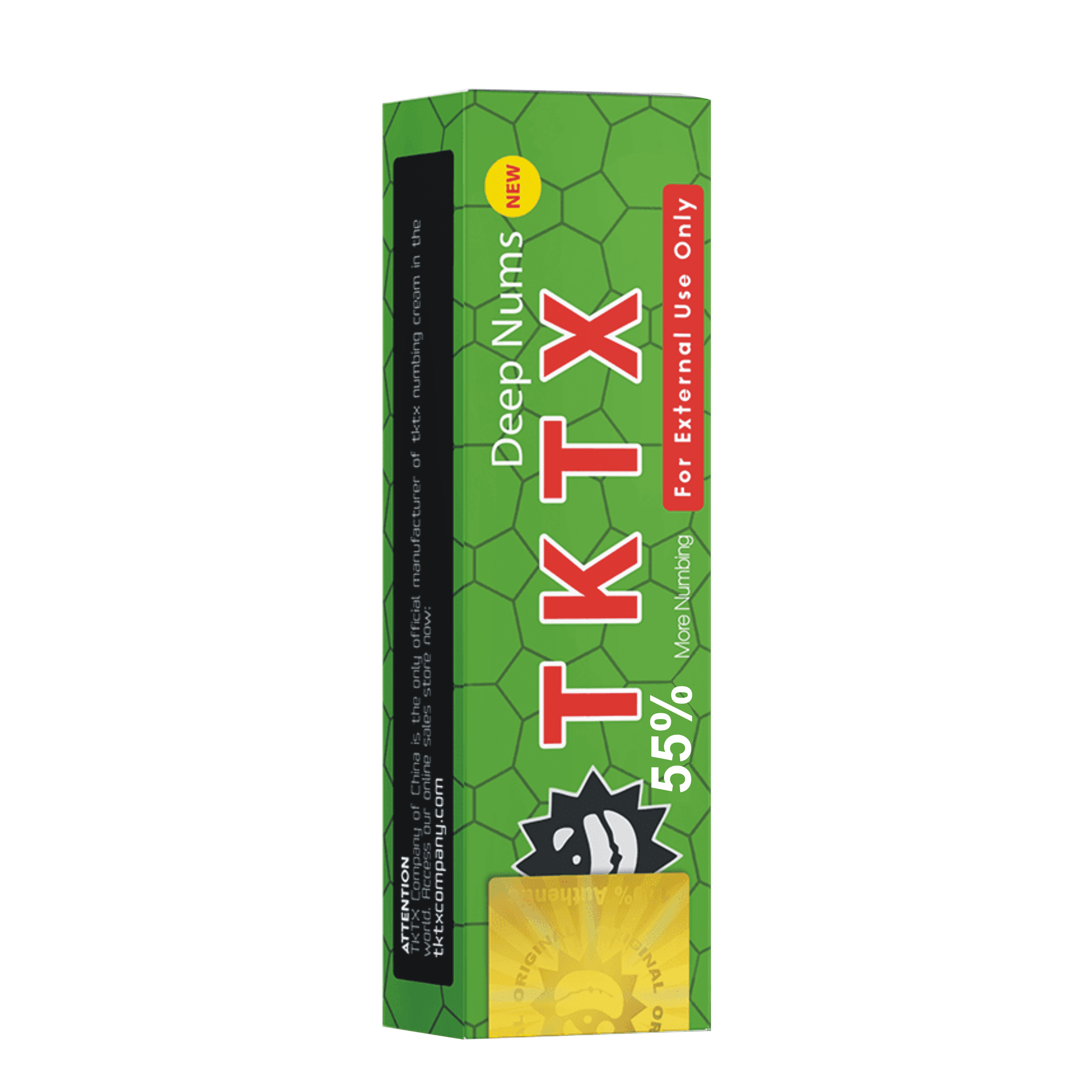 Crema para Tatuajes y Microblading original Gel Topico TKTX green ¡No más tatuajes con dolor!