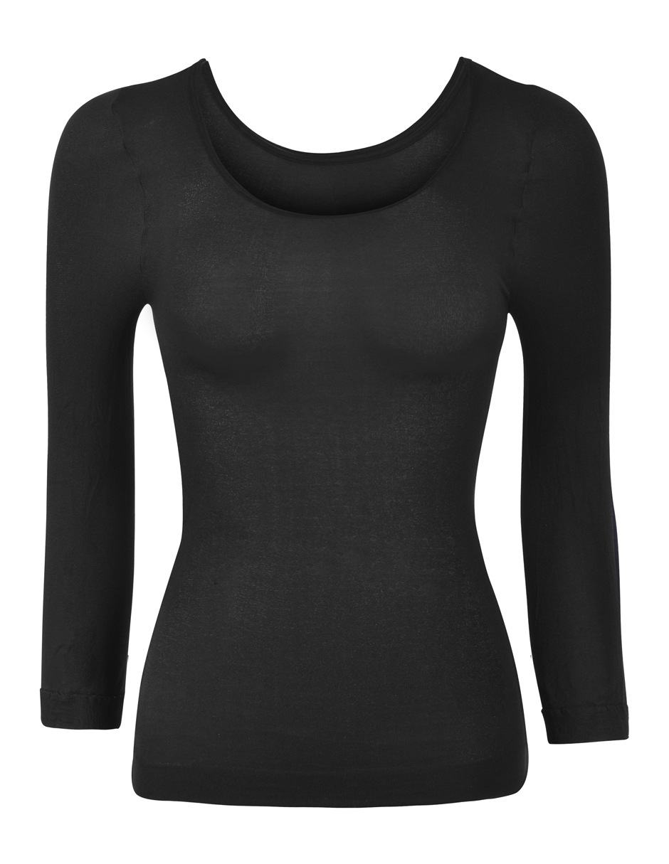 Blusa Térmica Unitalla, Cuello Redondo, poliamida 2pz Agbox