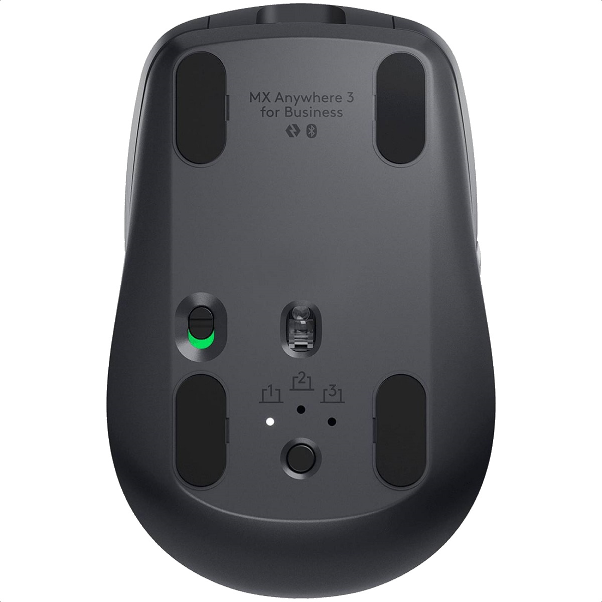 Mouse Logitech MX Anywhere 3 Grafito USB Recargable Alámbrico/Inalámbrico 910-006206