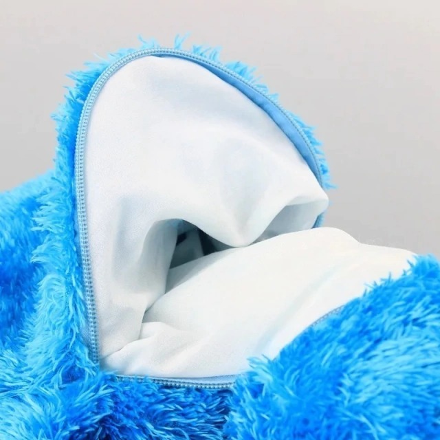Mochila Peluche Caricatura Plaza Sésamo Comegalletas Felpa Espalda Escolar