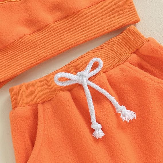 Disfraz Bebe Calabaza Naranja Tipo Pijama Halloween Algodón Manga Larga