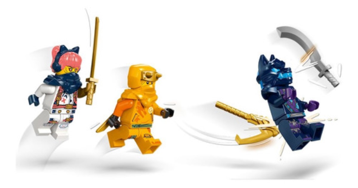 Ninjago Joven Dragón Riyu Juguete De Acción Ninja azul