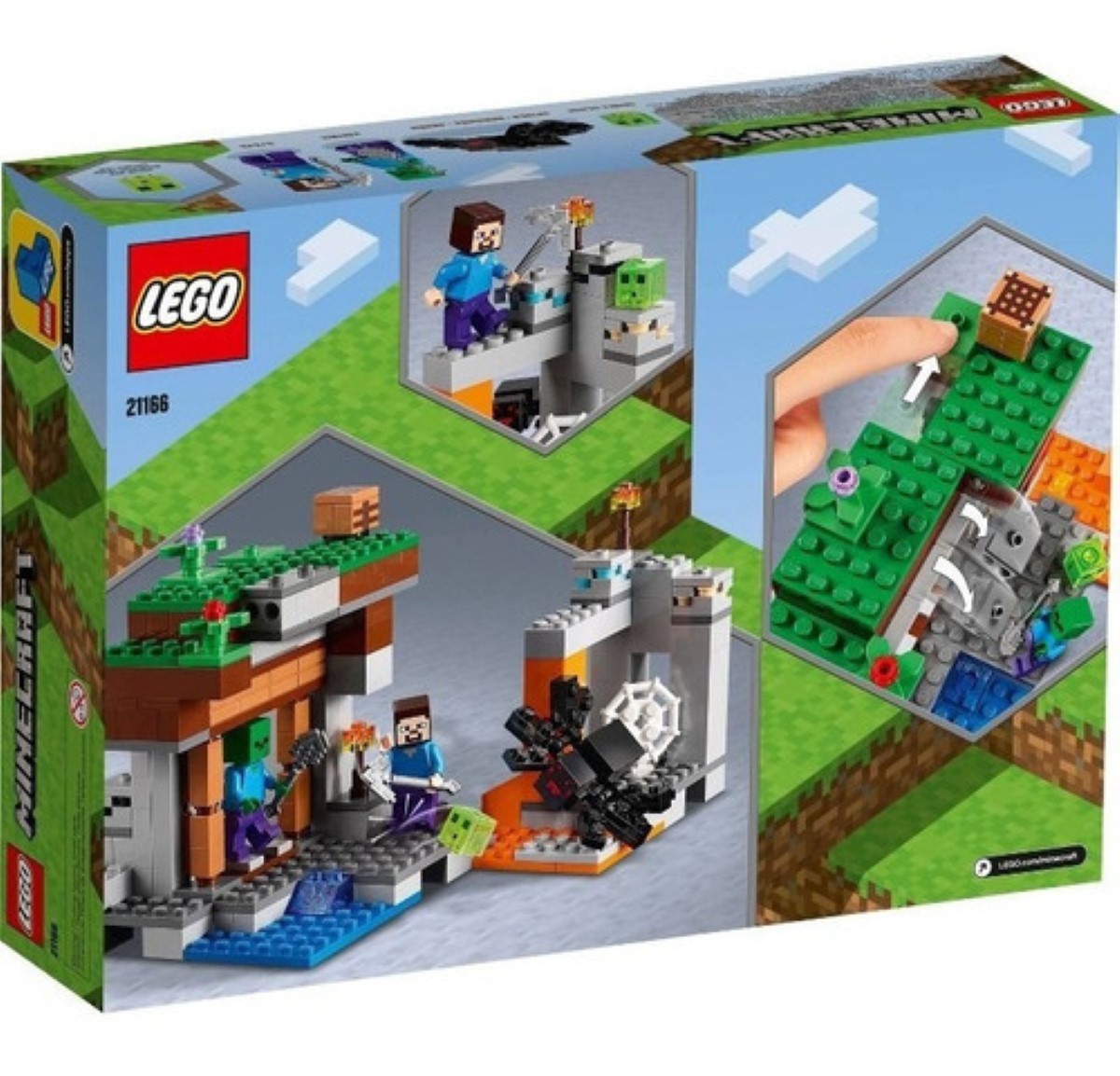 Kit De Construcción Lego Minecraft La Mina Abandonada 