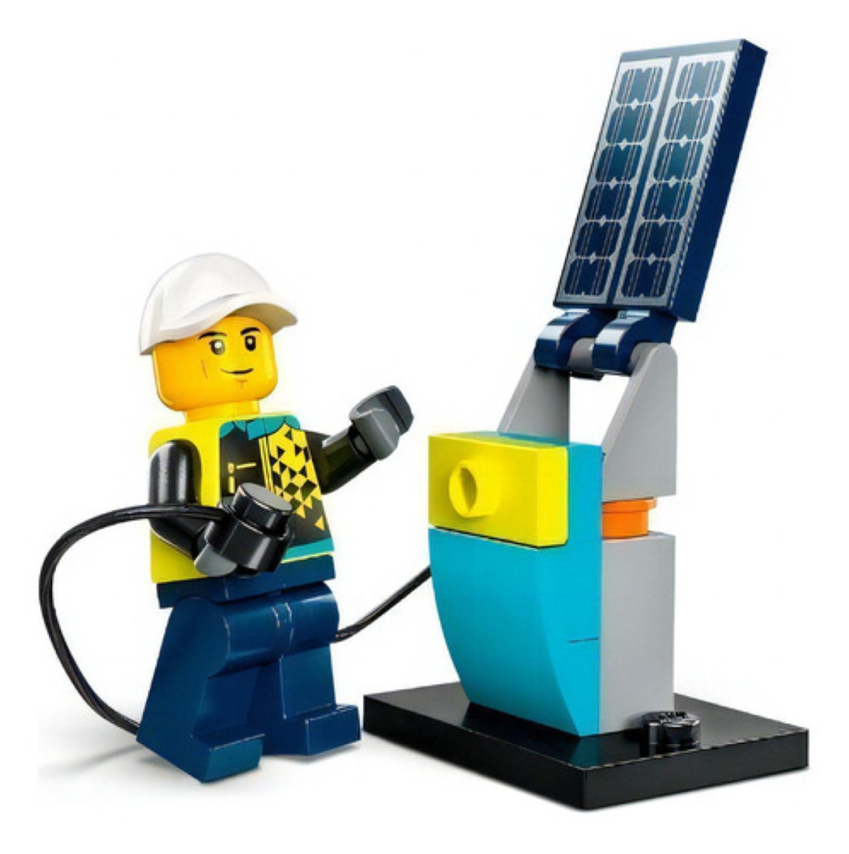 Construcción Lego City Deportivo Eléctrico Cantidad de piezas 95 amarillo