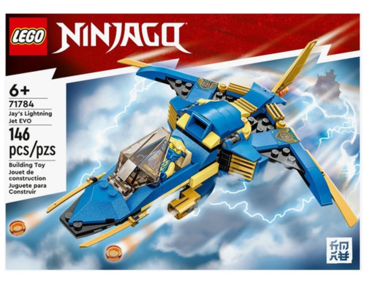 Kit De Construcción Lego Ninjago Jet Del Rayo Cantidad de piezas 146 azul
