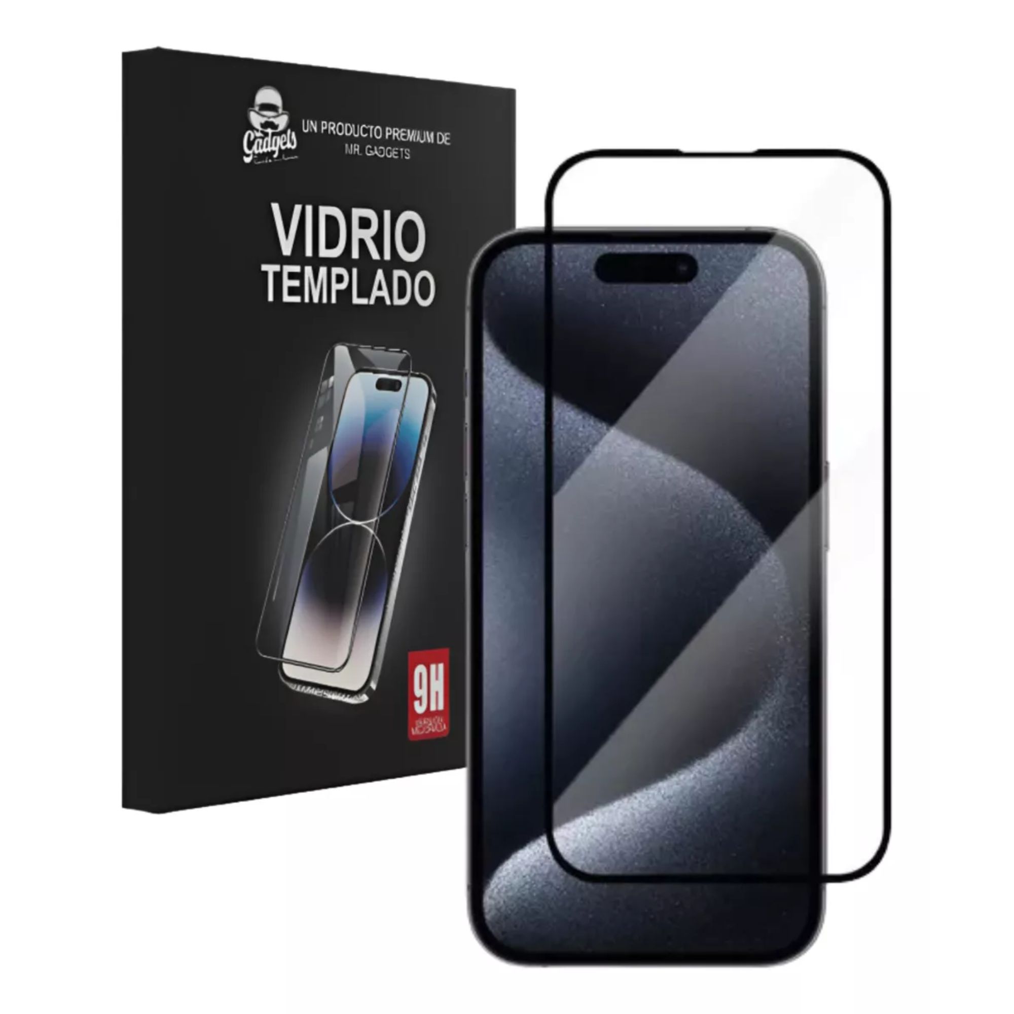 Mica Cristal Vidrio Templado 9d Premium Para iPhone 16 Serie Para Iphone 16 plus