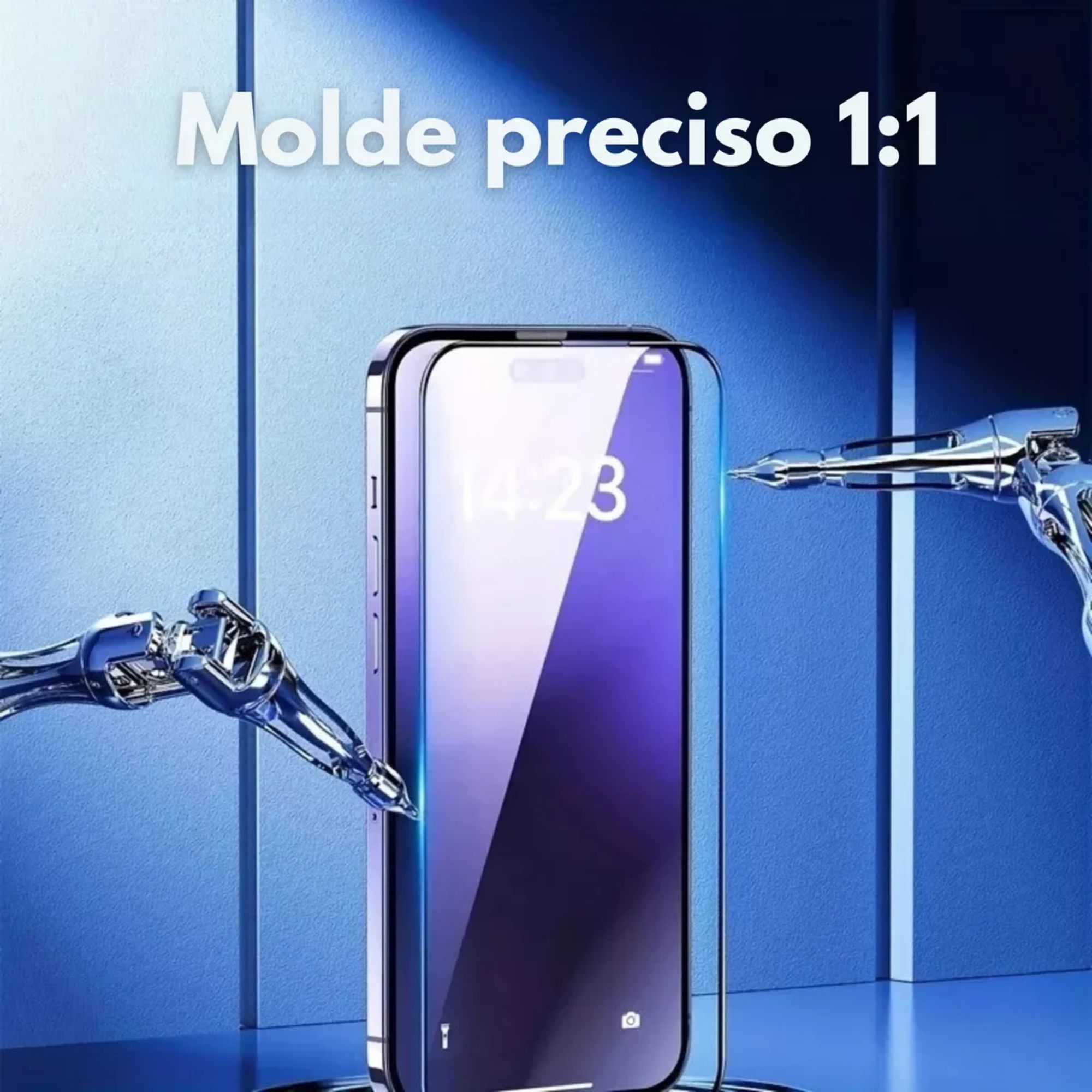 Mica Cristal Vidrio Templado 9d Premium Para iPhone 16 Serie Para Iphone 16 plus