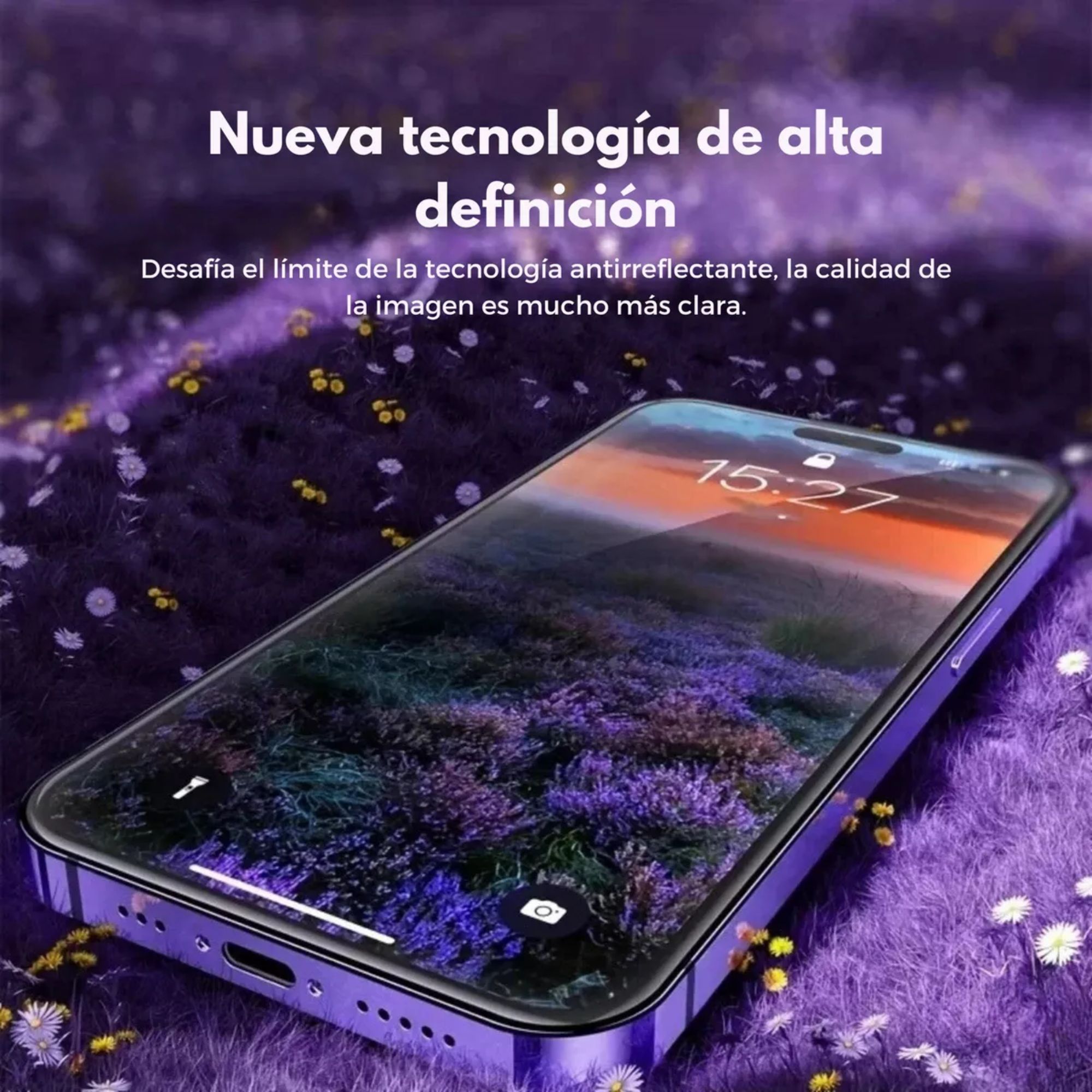 Mica Cristal Vidrio Templado 9d Premium Para iPhone 16 Serie Para Iphone 16 plus