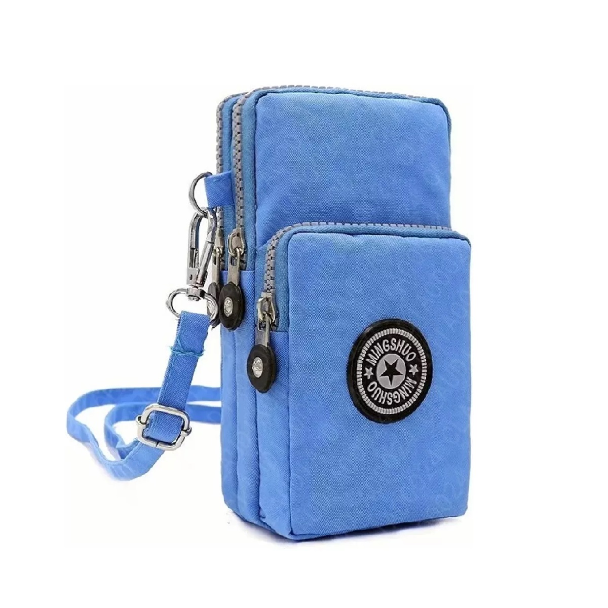 Bolsa De Hombro Deportiva Para Celular Para Mujer Azul