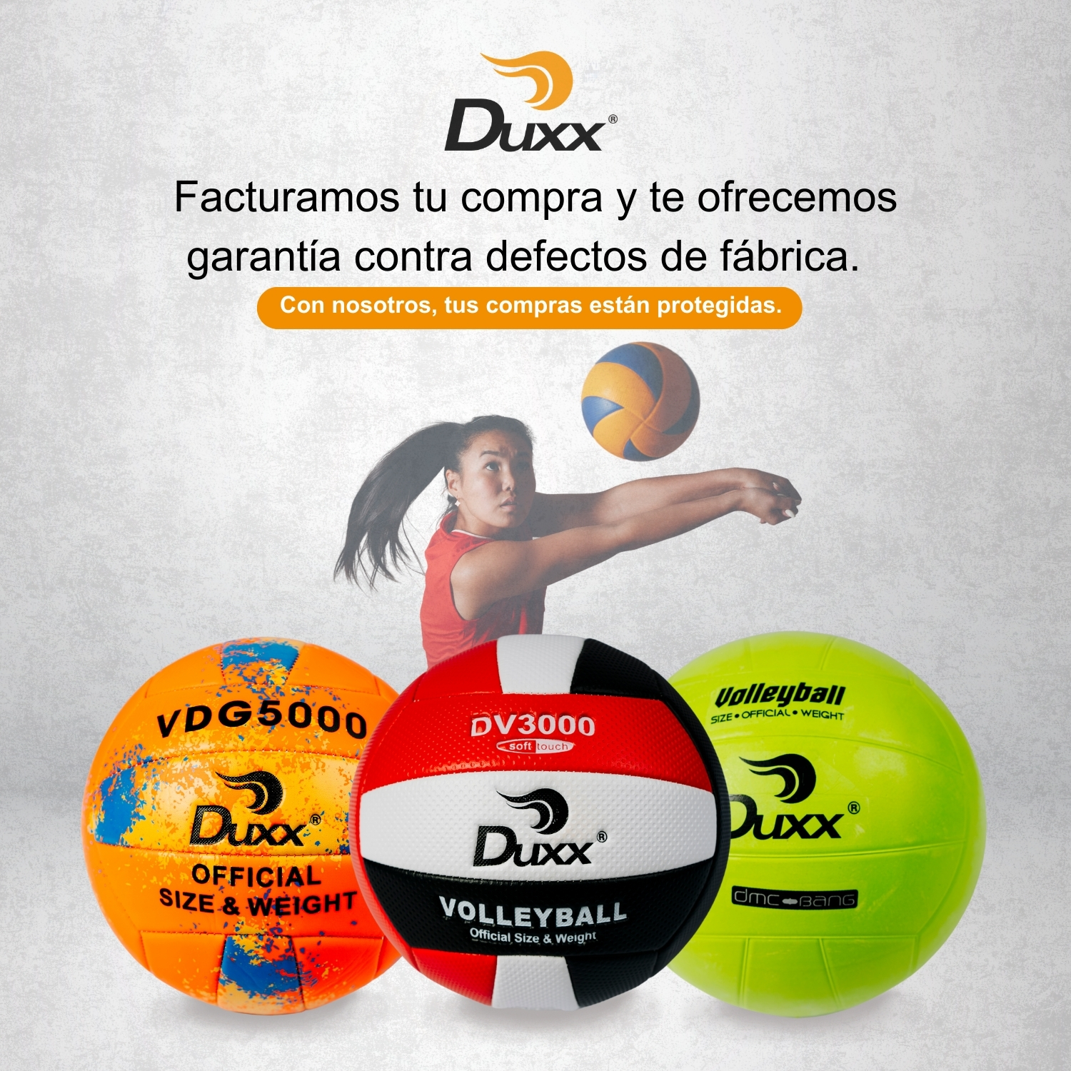 Balón Voleibol Duxx Piel Sintética (PU) #5