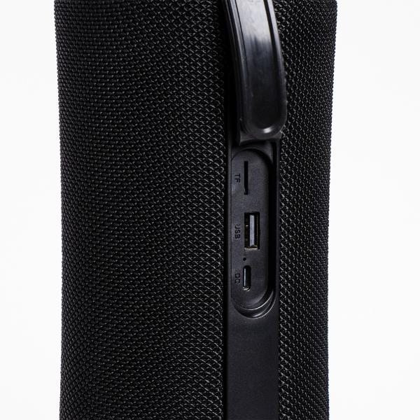 Bocina Stf Rolling Stone Negro 20w Luz Led Bluetooth