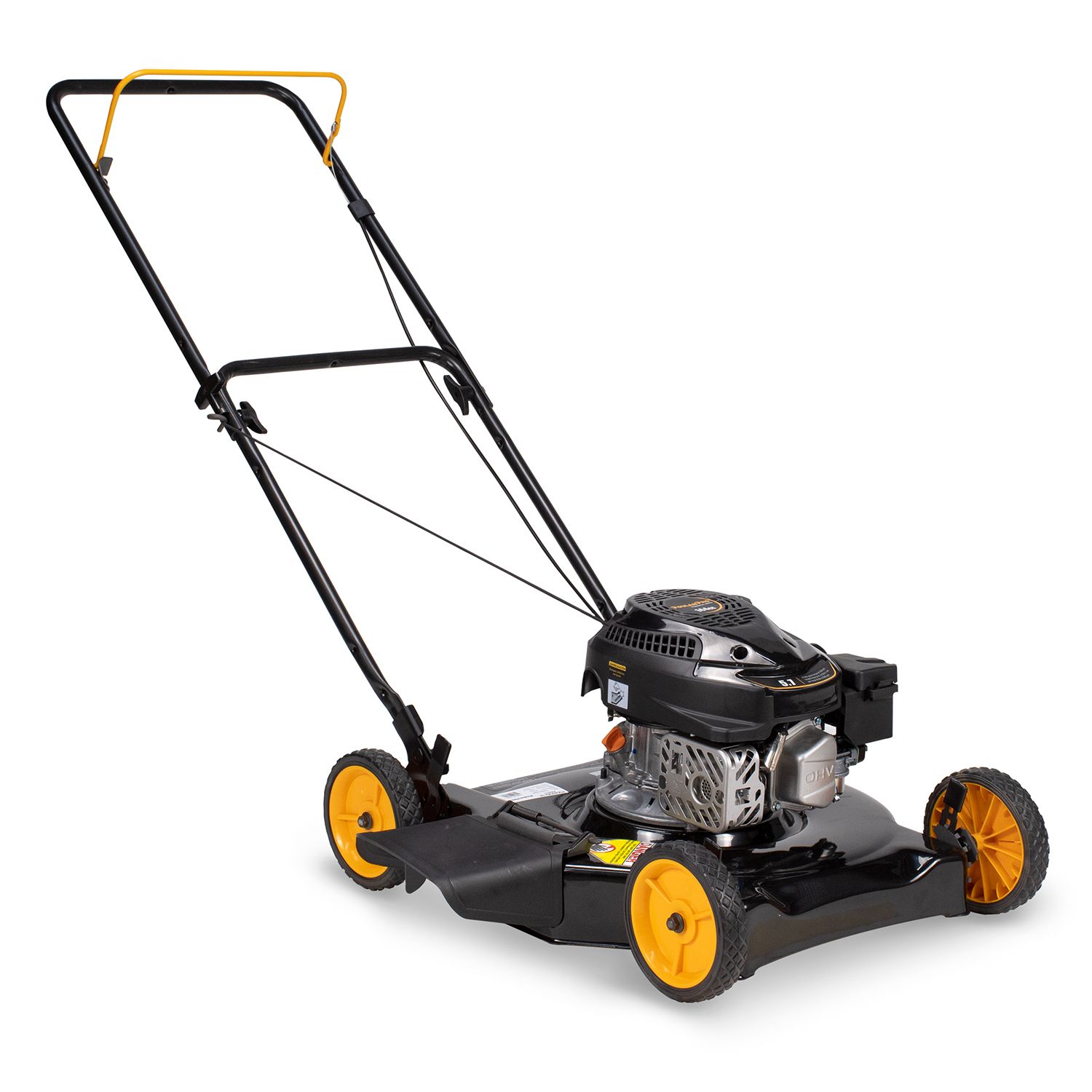 Podadora de empuje Poulan Pro 20" de corte. Motor 144cc con descarga lateral