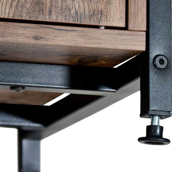 Mueble Tv 60  Mesa Repisa 1.40m 3 Niveles Moderno Industrial Country