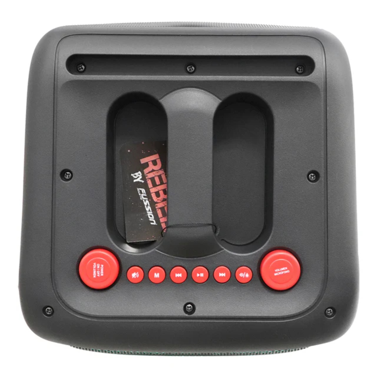 Bafle Amplificado Fussion PBS-8REBEL 8" Rebel 30 000W P.M.P.O Bluetooth ENDY5