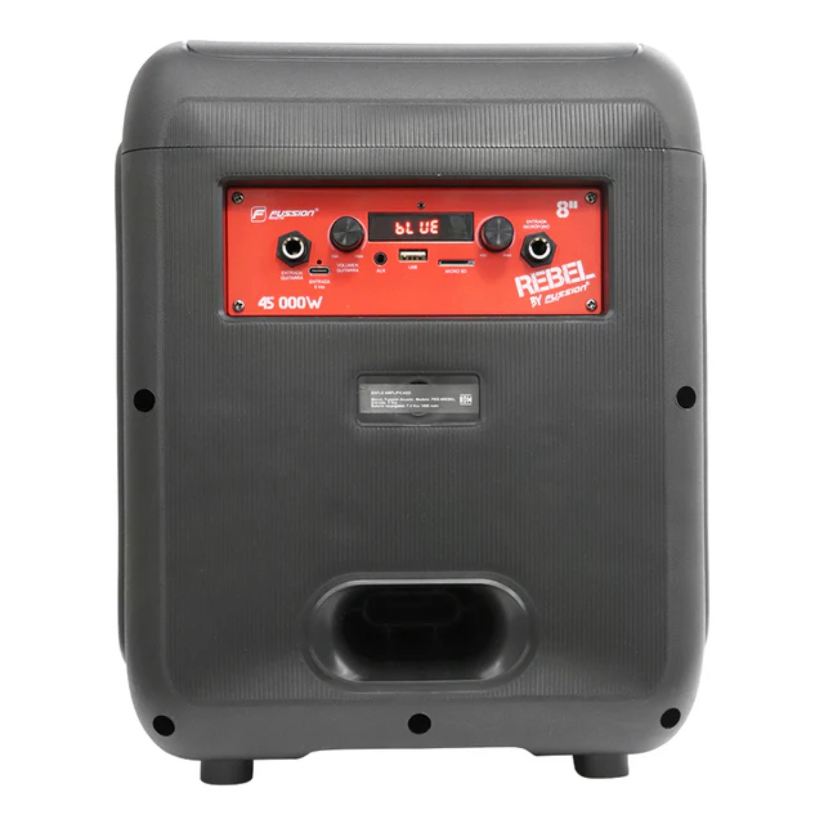 Bafle Amplificado Fussion PBS-8REBEL 8" Rebel 30 000W P.M.P.O Bluetooth ENDY5