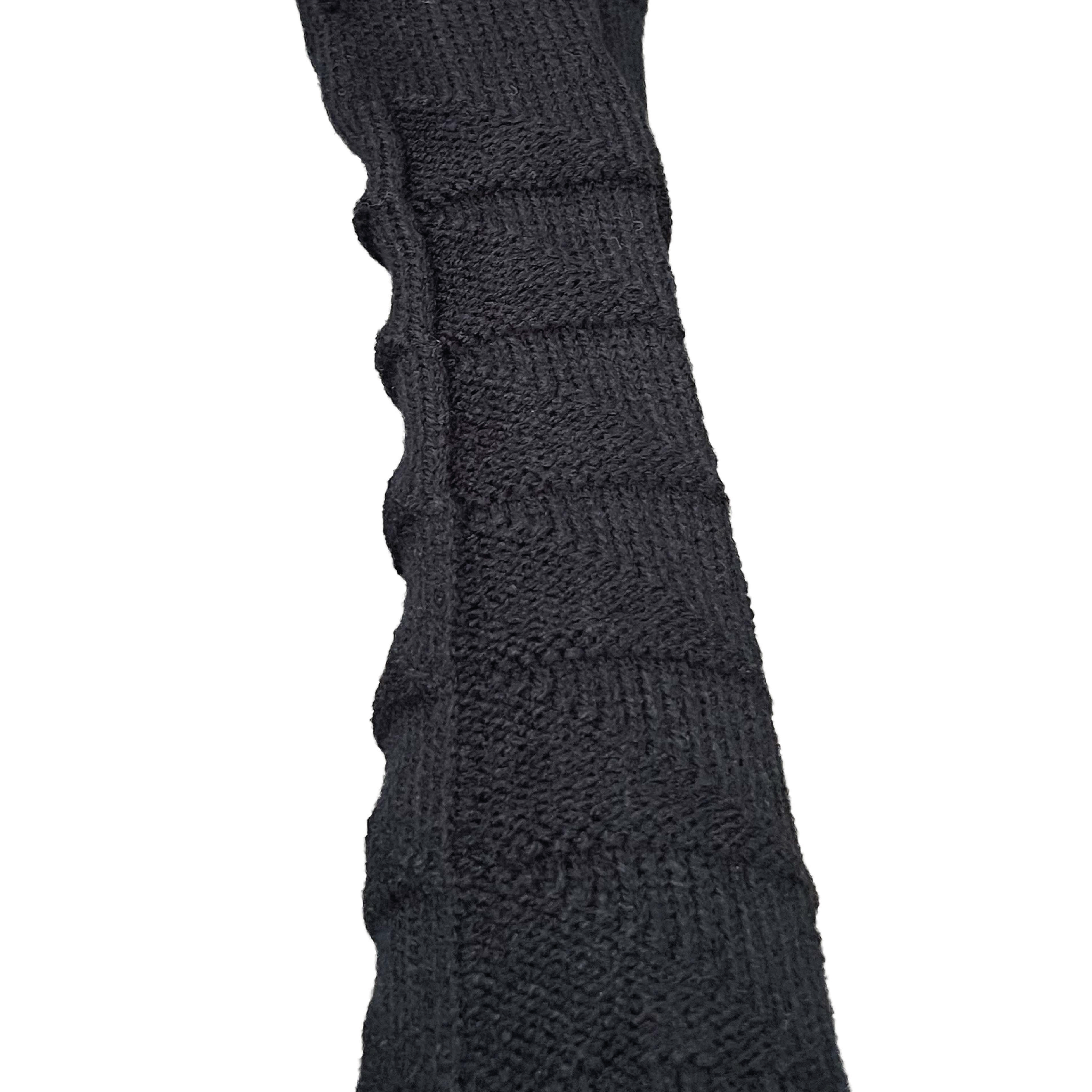 Guantes sin Dedos Mitones Largos Color Negro 