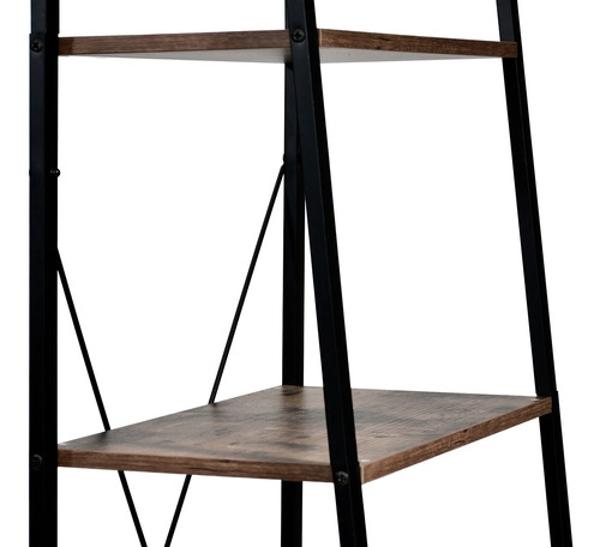 Librero Estante Tipo Escalera Minimalista 4 Niveles