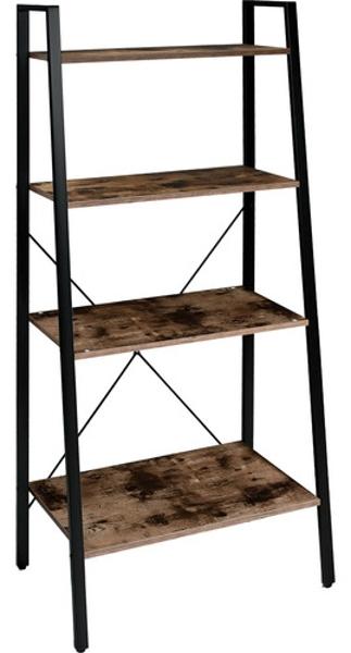 Librero Estante Tipo Escalera Minimalista 4 Niveles