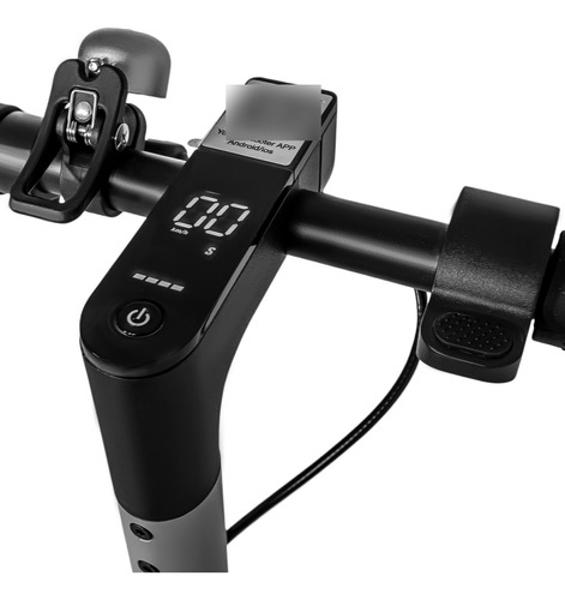 Scooter Electrico Asiento 30 Km/h App Movilidad Gps Luz Led