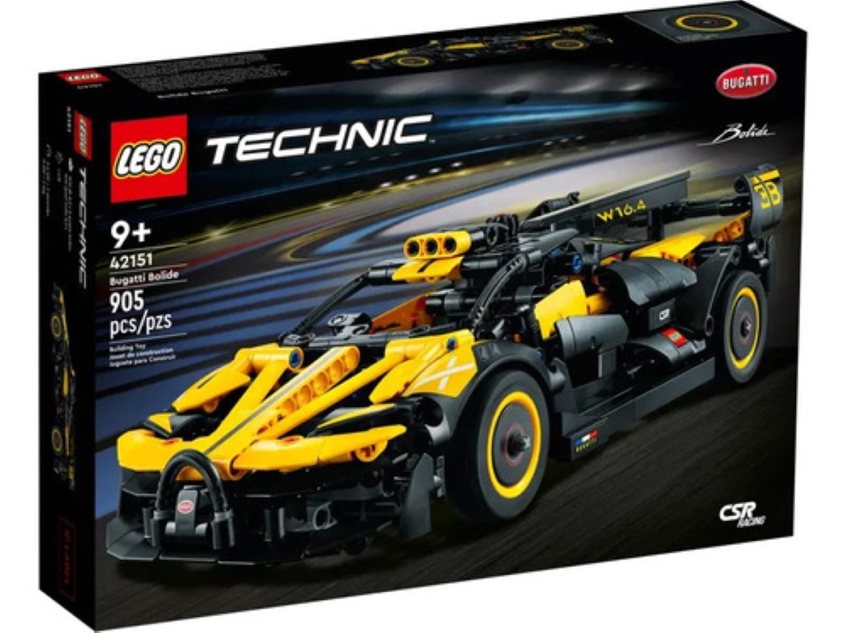 Kit De Construcción Lego Technic Bugatti Bolide 905pz colores