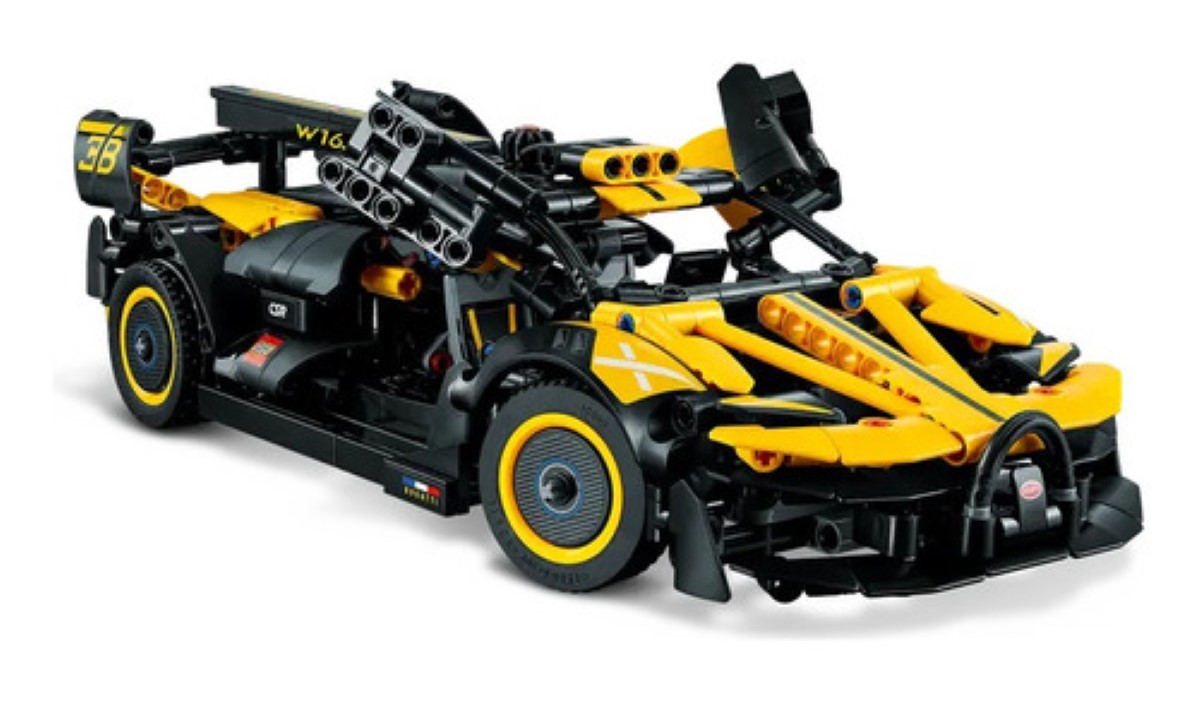 Kit De Construcción Lego Technic Bugatti Bolide 905pz colores