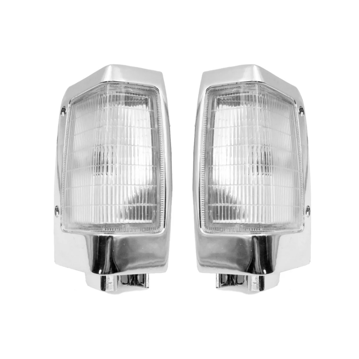 Par Cuartos Direccionales D21 Pickup Estaquitas 1994 A 2007 Gris